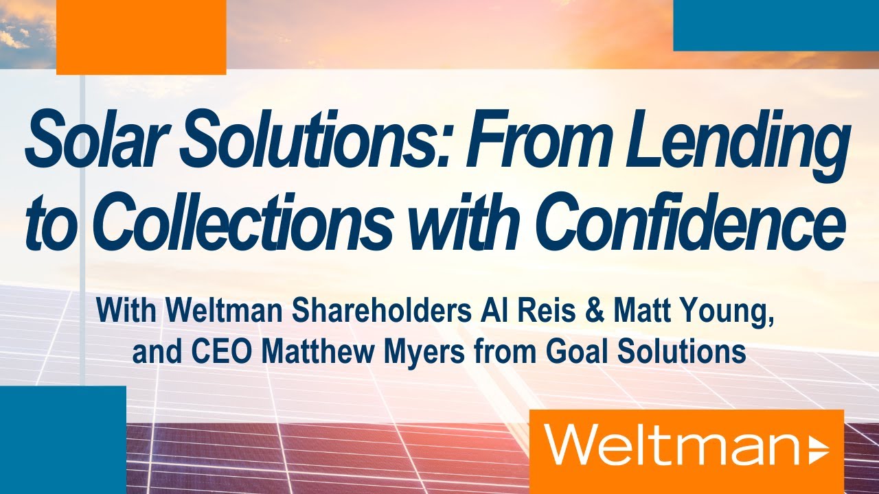 Solar Solutions: From Lending to Collections with Confidence