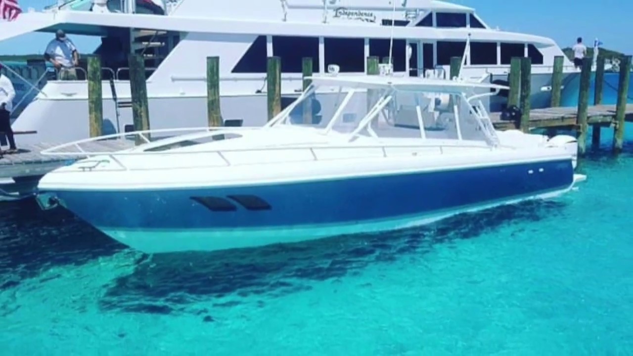 2014 40 foot Intrepid 400 Cuddy Cabin For Sale Bahamas