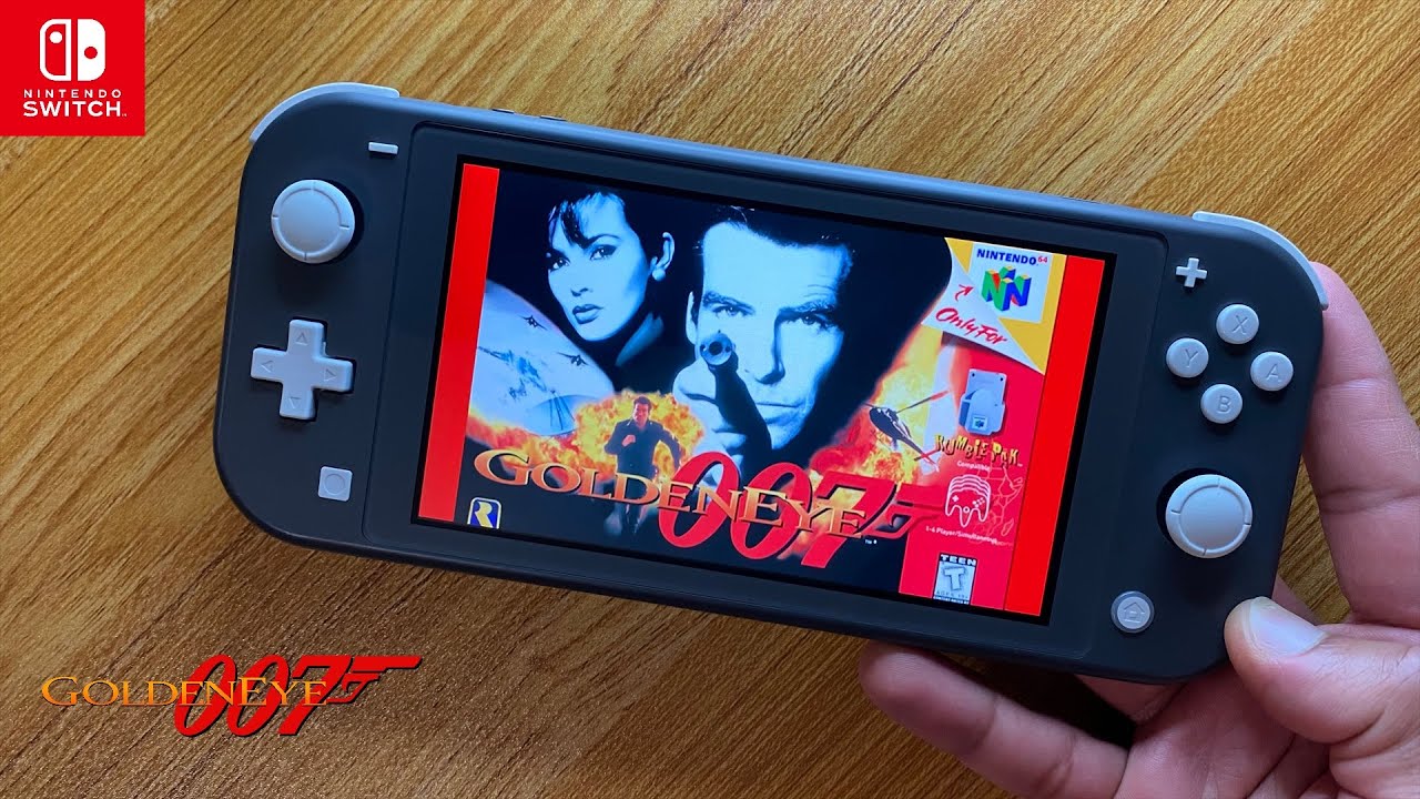 GoldenEye 007 Nintendo Switch Lite Gameplay