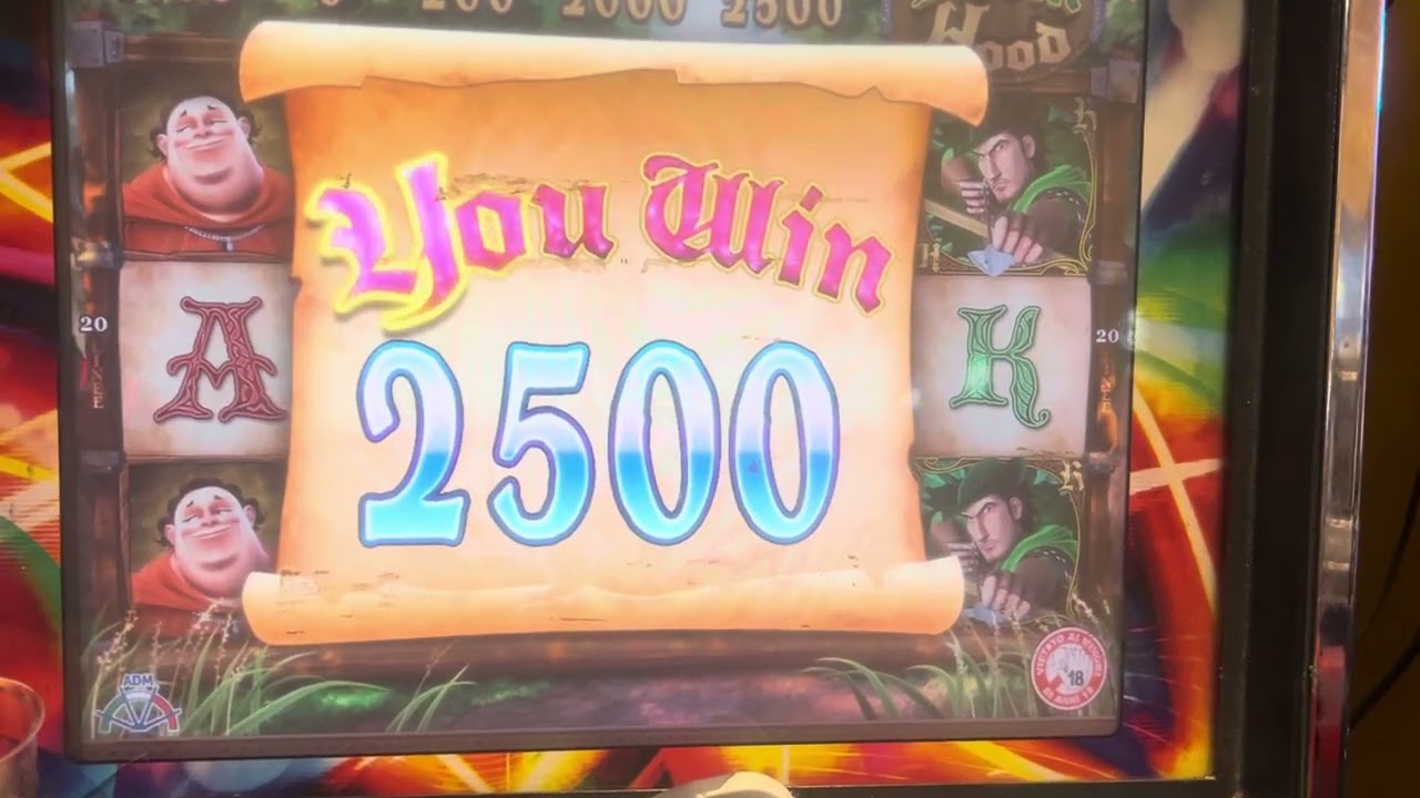 Slot da bar Robin Hood Max Win 100 euro partita integrale falso bonus? 🔞