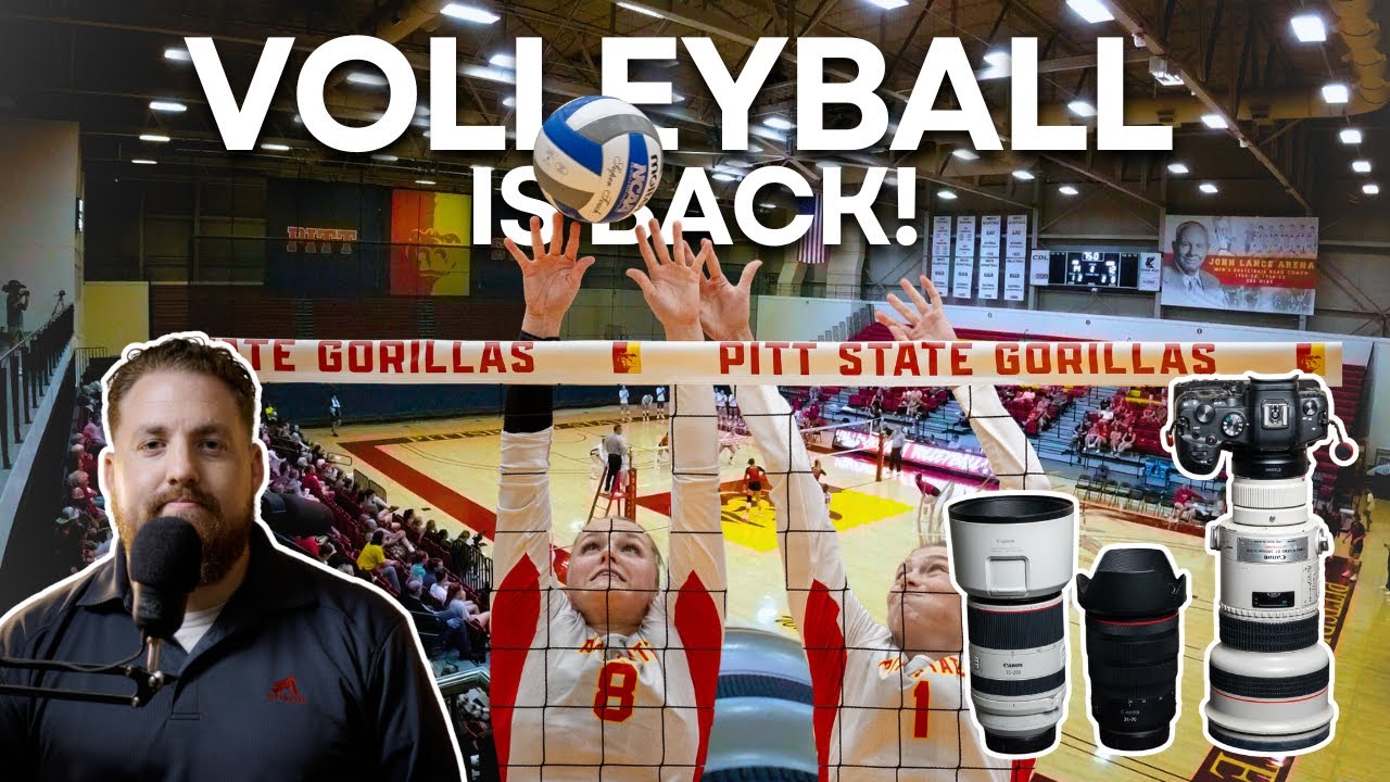 College Volleyball Photography Returns!