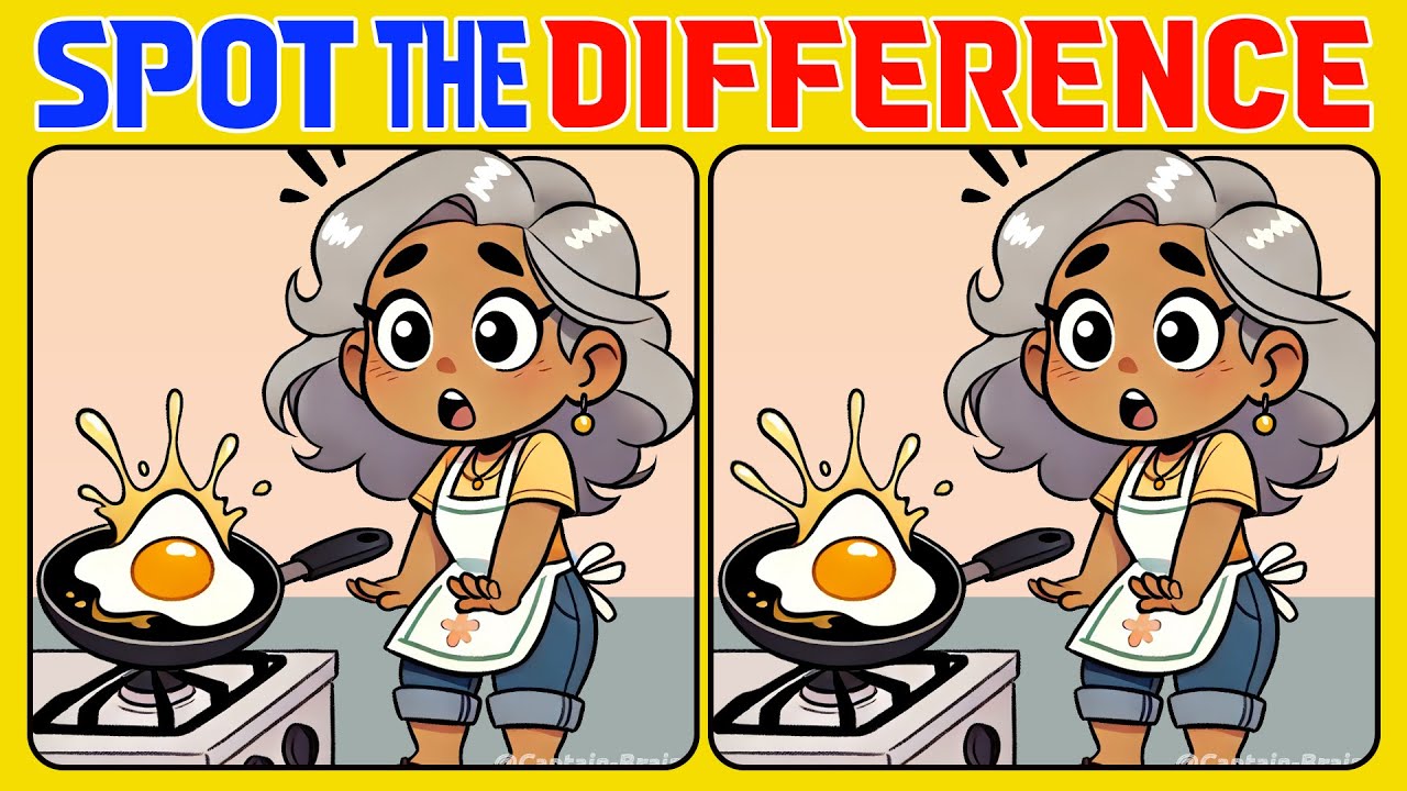 🧠🧩Spot the 3 Differences | Brain Training 《Normal》