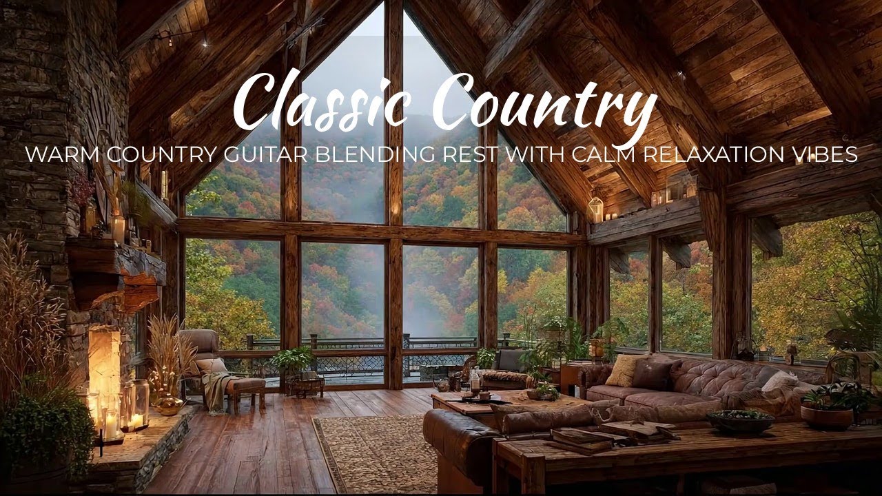 Classic Country | Warm Country Guitar Blending Rest with Calm Relaxation Vibes