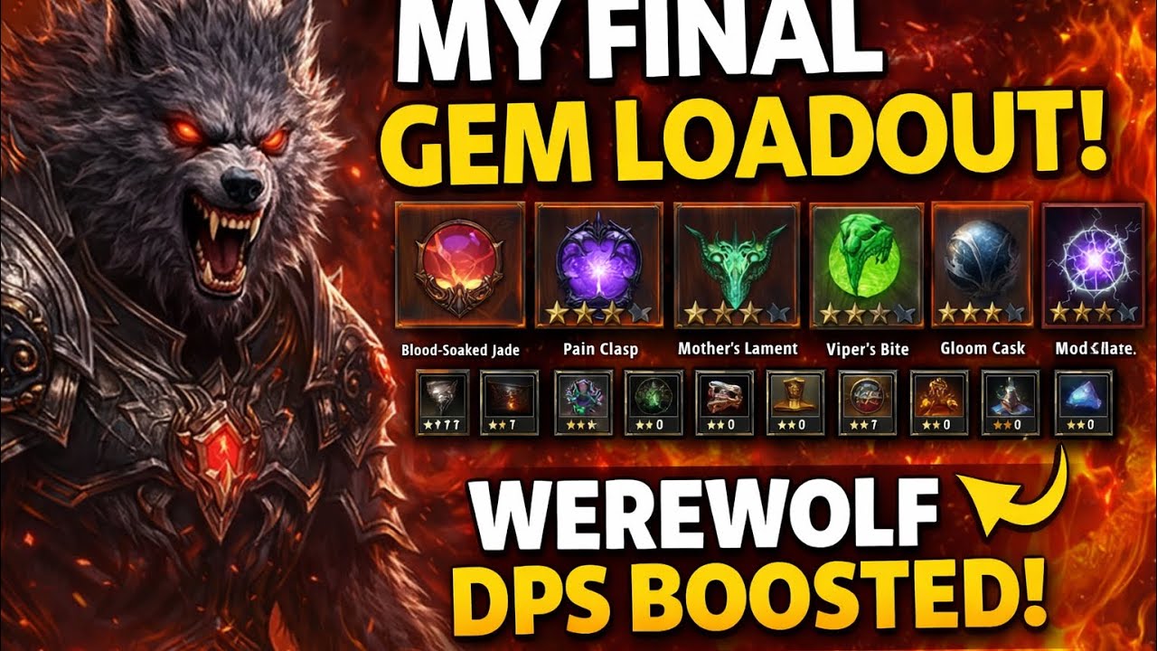 Diablo Immortal | Druid | 🔥 The ONE Upgrade That Instantly Fixed My Werewolf DPS 🔥