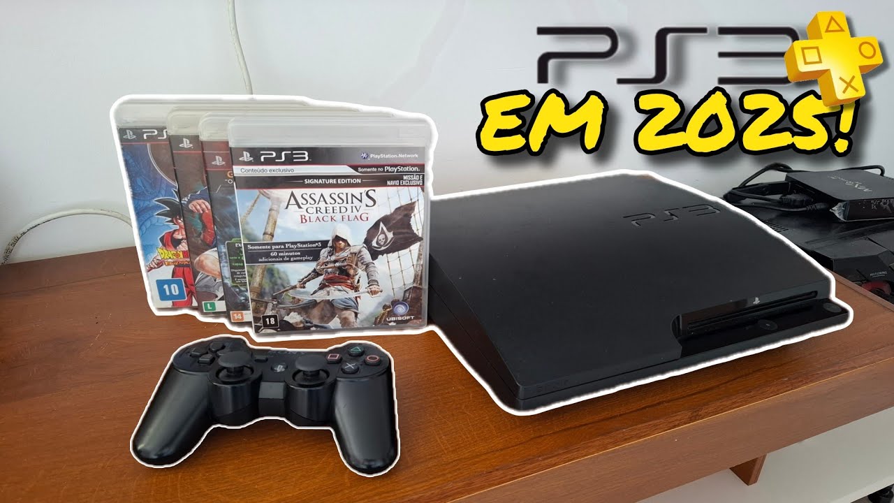 Comprei um PS3 DESBLOQUEADO em 2025! (Vale a pena mesmo?)