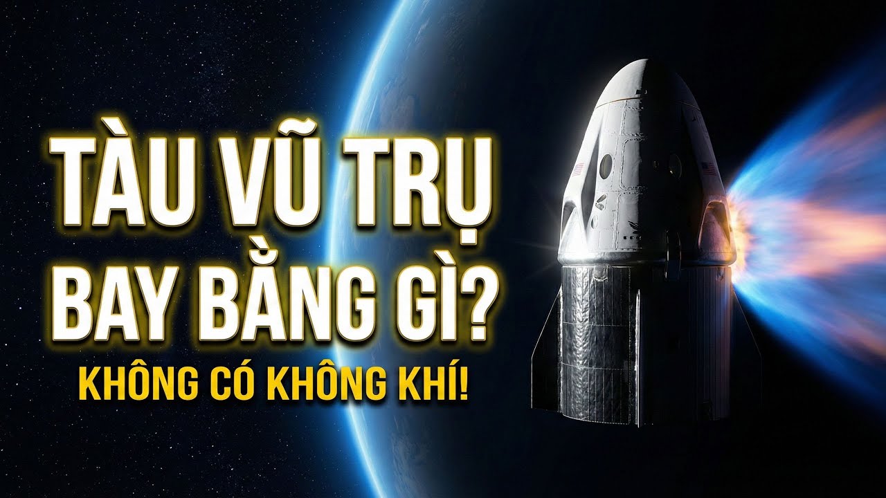 Ngoài Không Gian Không Có Không Khí—Vậy Tàu Vũ Trụ BAY BẰNG GÌ?