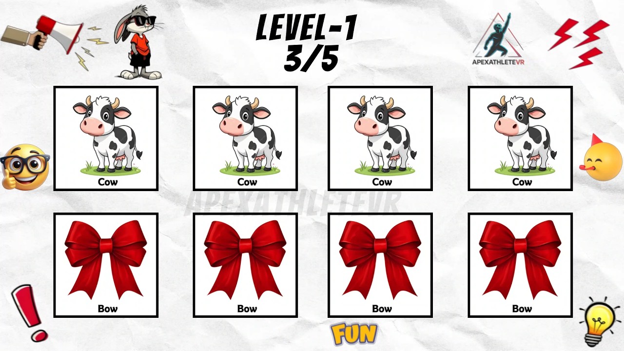 Say The Word On Beat (Level 1-3)  | EASY MEDIUM HARD | Fast Rhythm Test