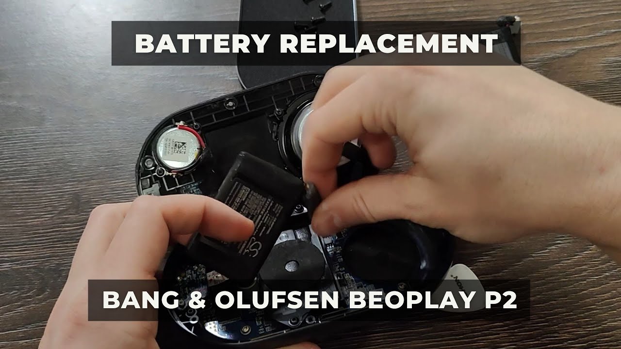 Bang & Olufsen Beoplay P2 - Disassembly and Battery Replacement