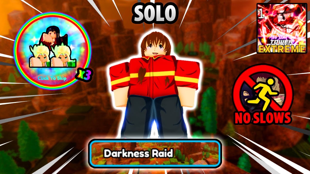 Solo Darkness Raid Extreme (No Slows) - ASTD