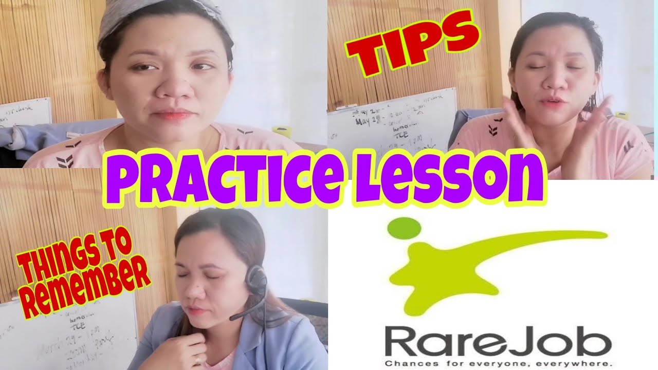 My Practice Lesson Experience in RareJob! ❤️