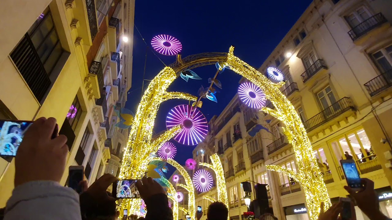 Alumbrado navidad Malaga 2019