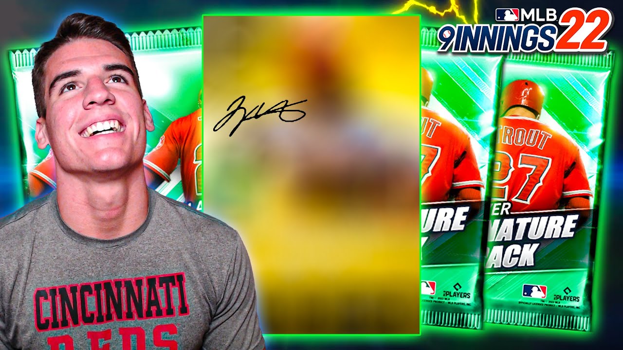 I GOT TROLLED AGAIN! Four Signature Pack Opening! - MLB 9 Innings 22