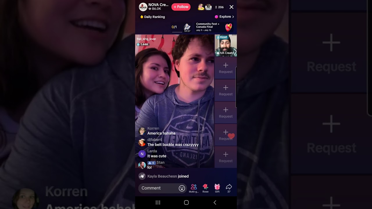 Jag some of his tiktok live with America & Cory,chatted about their #BB25 season 😆😊 15/07/24.