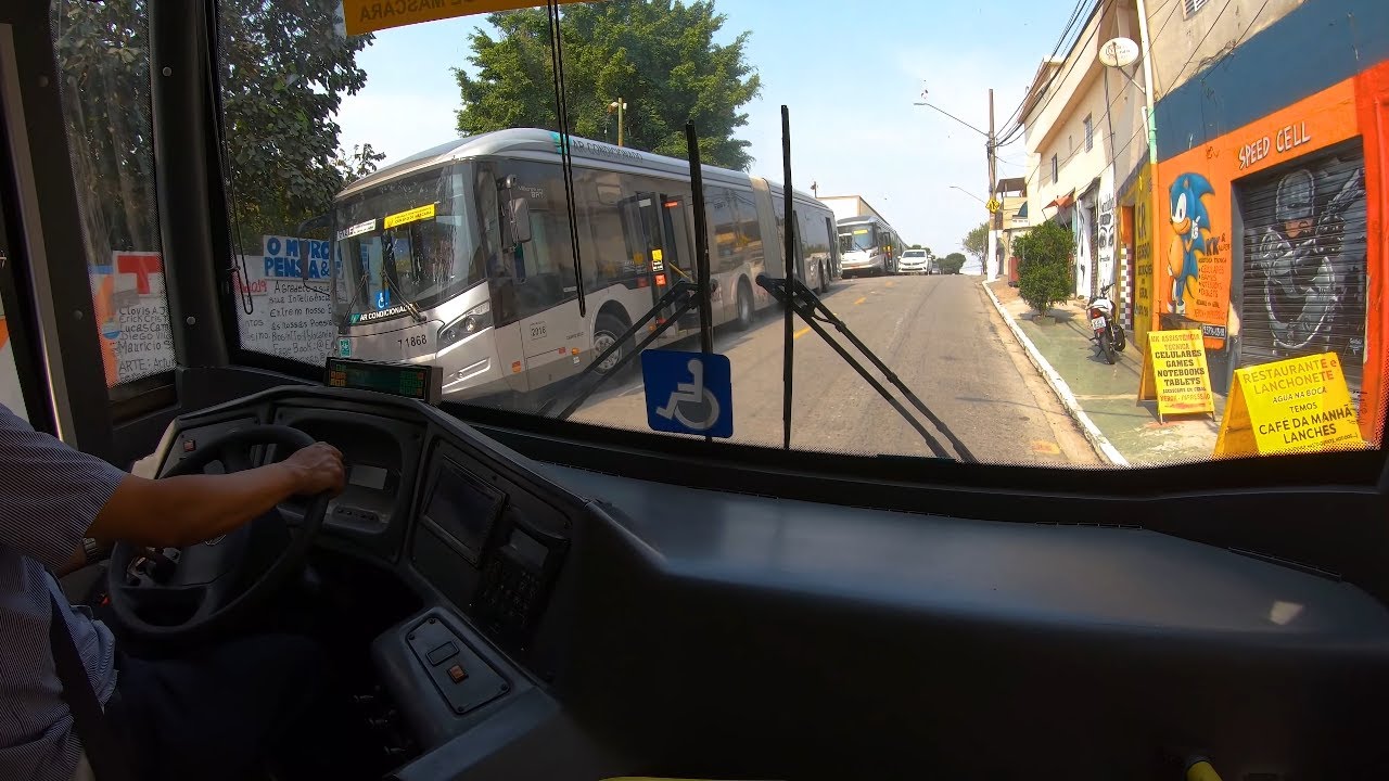 Conferindo a Linha do Chác.Santana, COM Super Articulado! Linha Operada pela viação campo belo