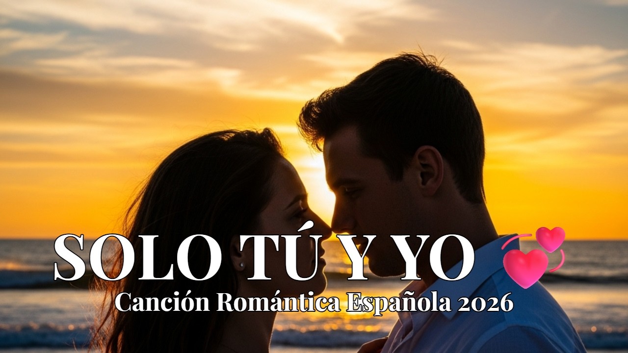 SOLO TÚ Y YO 💞 Canción Romántica Española 2026 Para Enamorarse