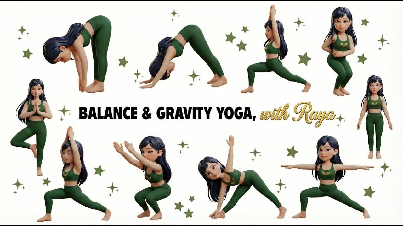 Kids Balance & Gravity Yoga | Defy Gravity and Stay Steady | Focus & Core Strength Yoga