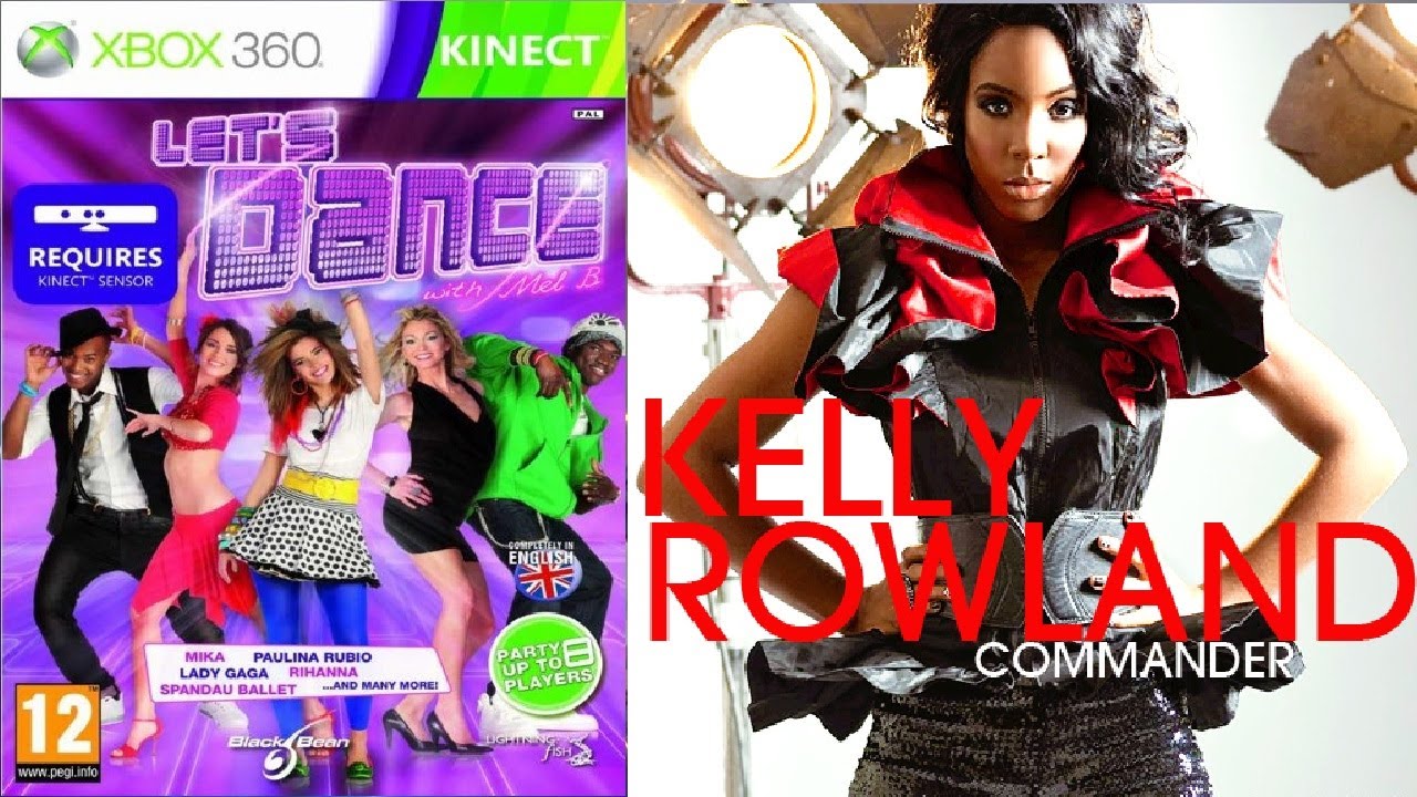 Let´s Dance | kelly Rowland ft. David Guetta - Commander | Xbox 360 kinect