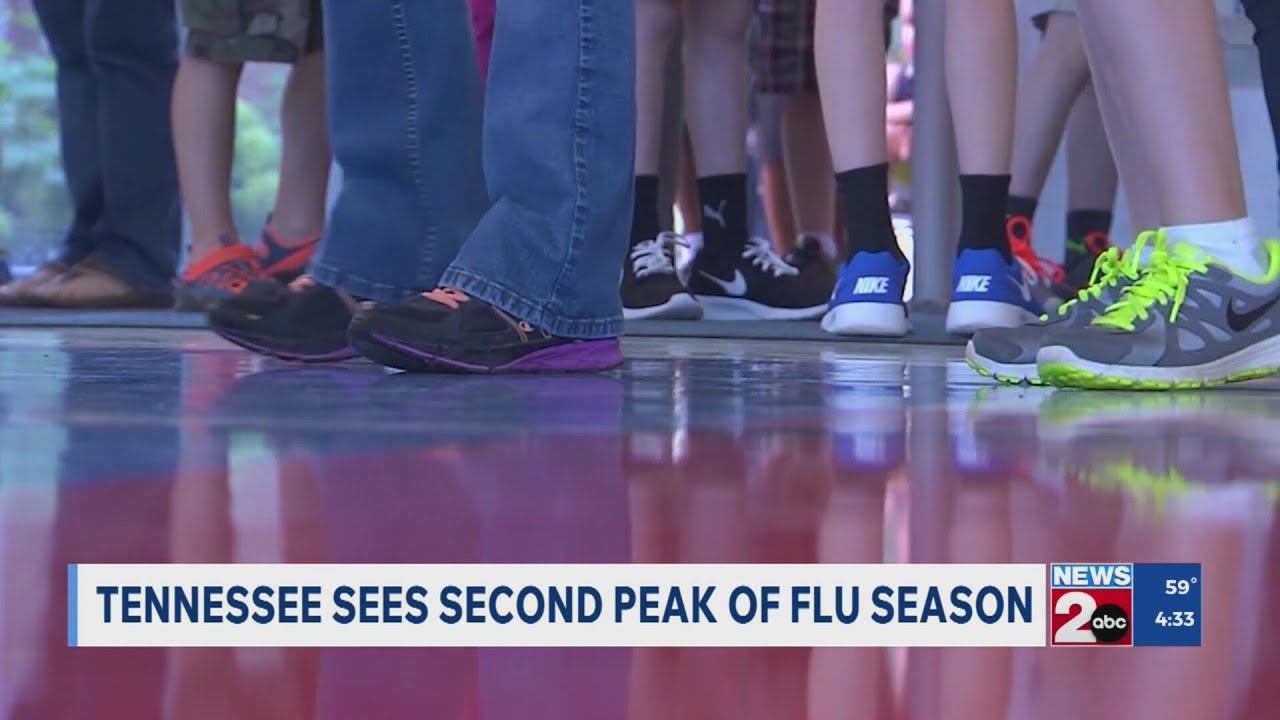 Tennessee sees second peak of flu season