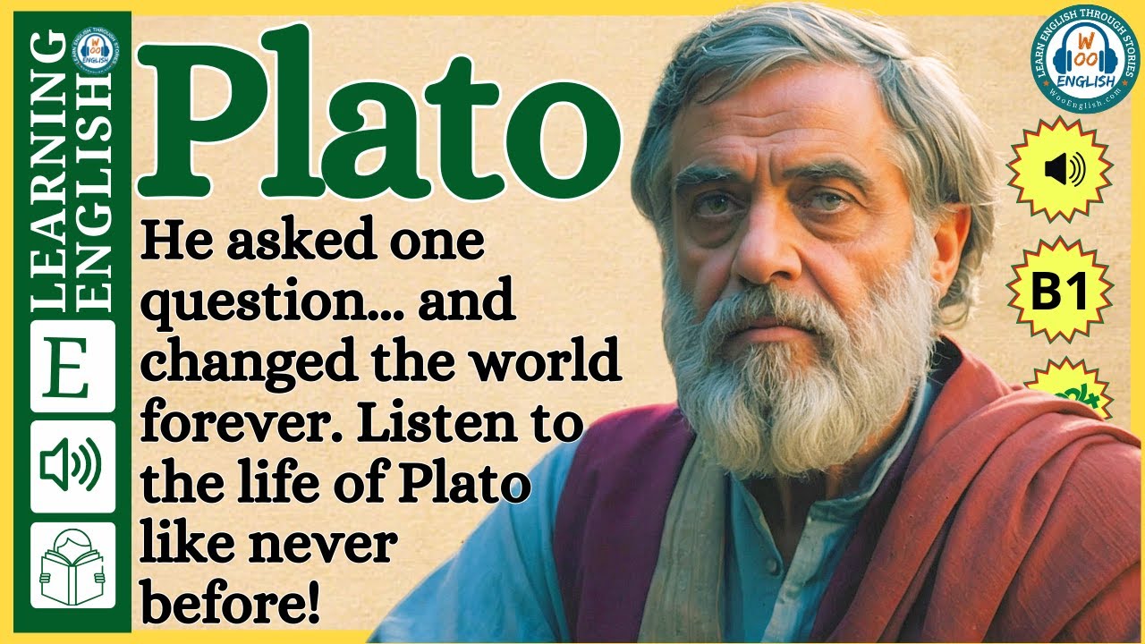 Plato | English stories | Graded Reader |English Listening Practice | WooEnglish