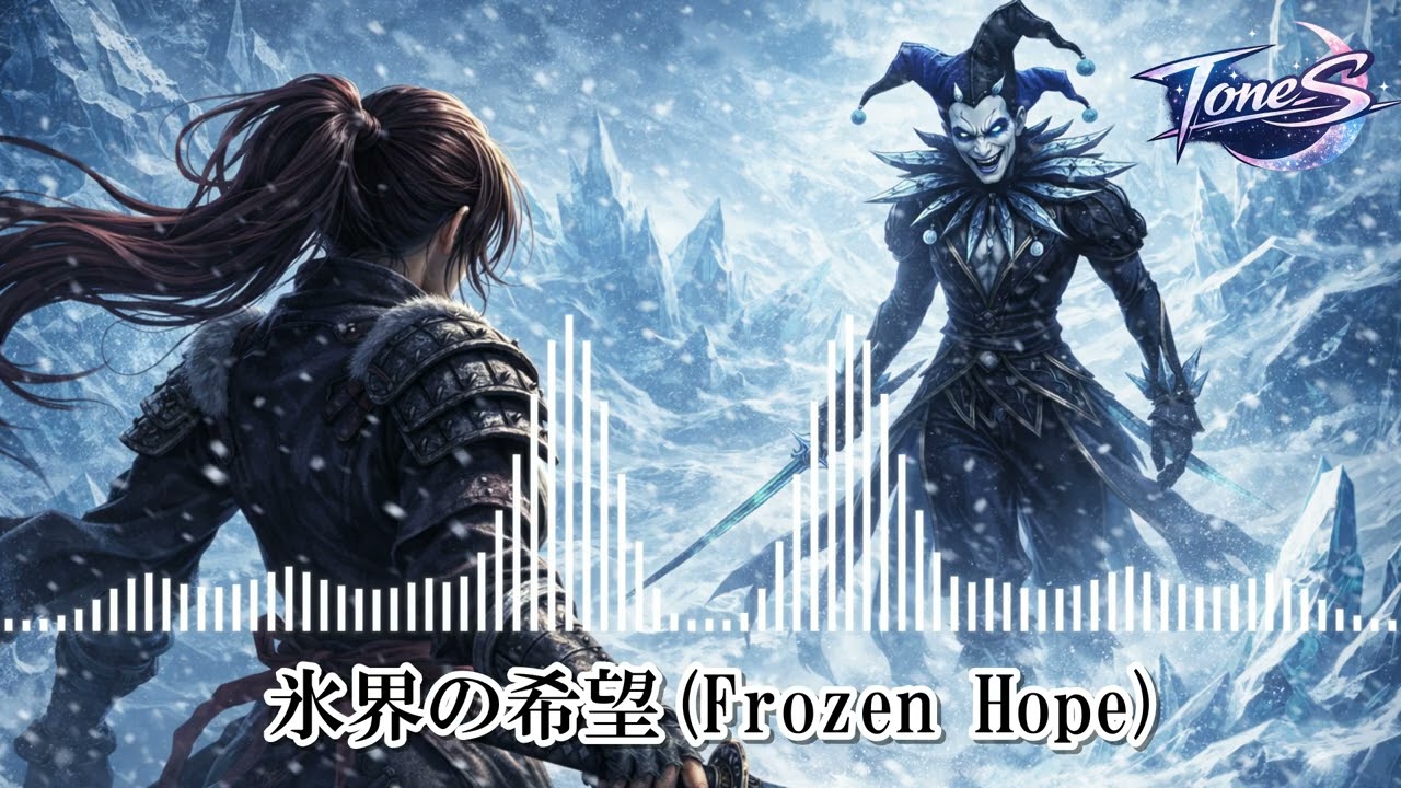 【FreeBGM】氷界の希望（Frozen Hope)）Cinema Orchestral GAME　Battle BGM　フリーBGM／ゲーム戦闘シーン／ボス戦／疾走感／綺麗／かっこいい