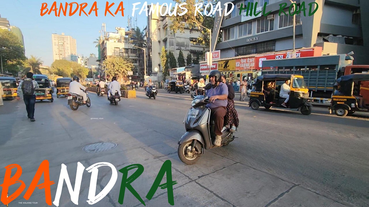 Hill Road Market 🇮🇳 Bandra | 4KHDR Walk in the Popular Shopping Destination of Mumbai