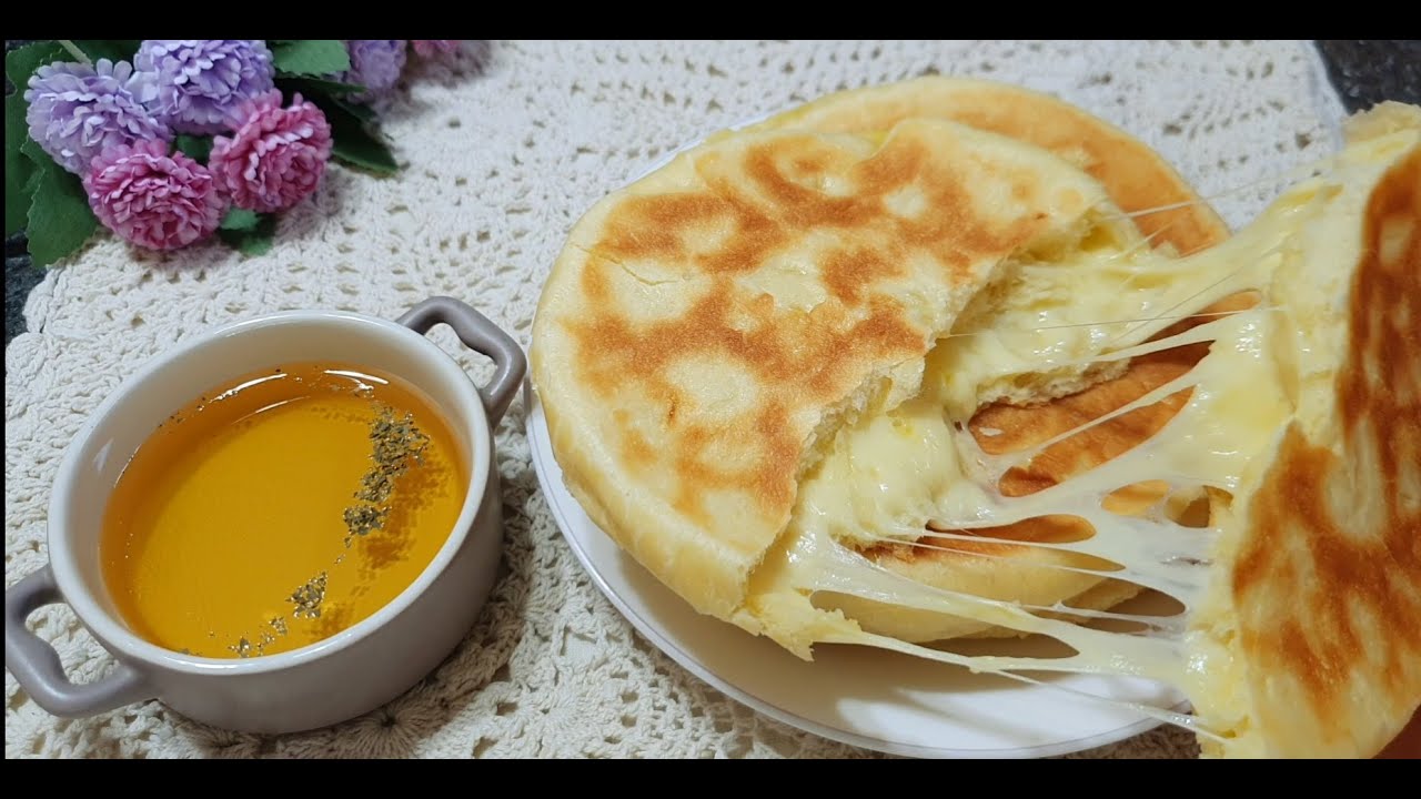 Cách Làm BÁNH MÌ Phô Mai Khoai Tây Nướng Chảo _ Đơn Giản BAO NGON 프라이팬 치즈빵