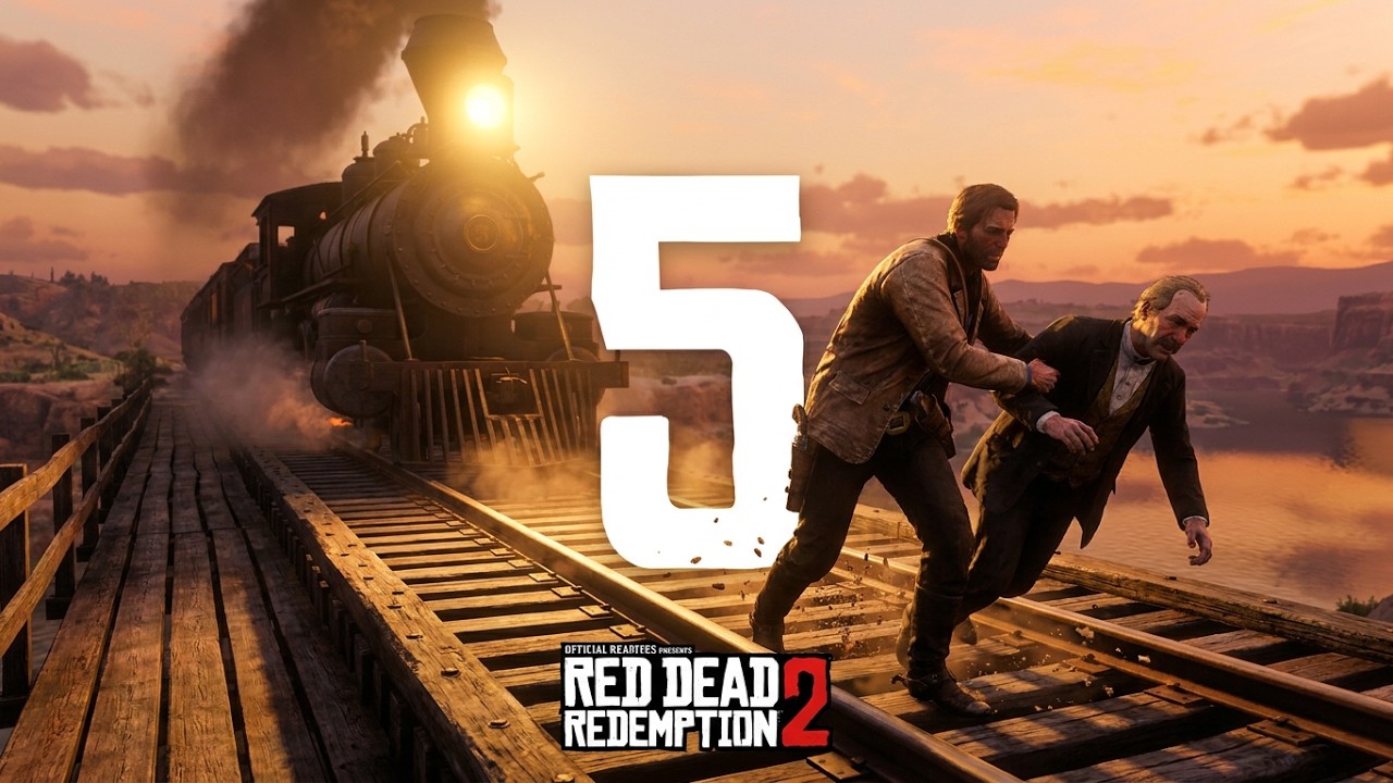 5. Khadnevich играет Red Dead Redemption 2 &mdash; Жизнь в лагере.
