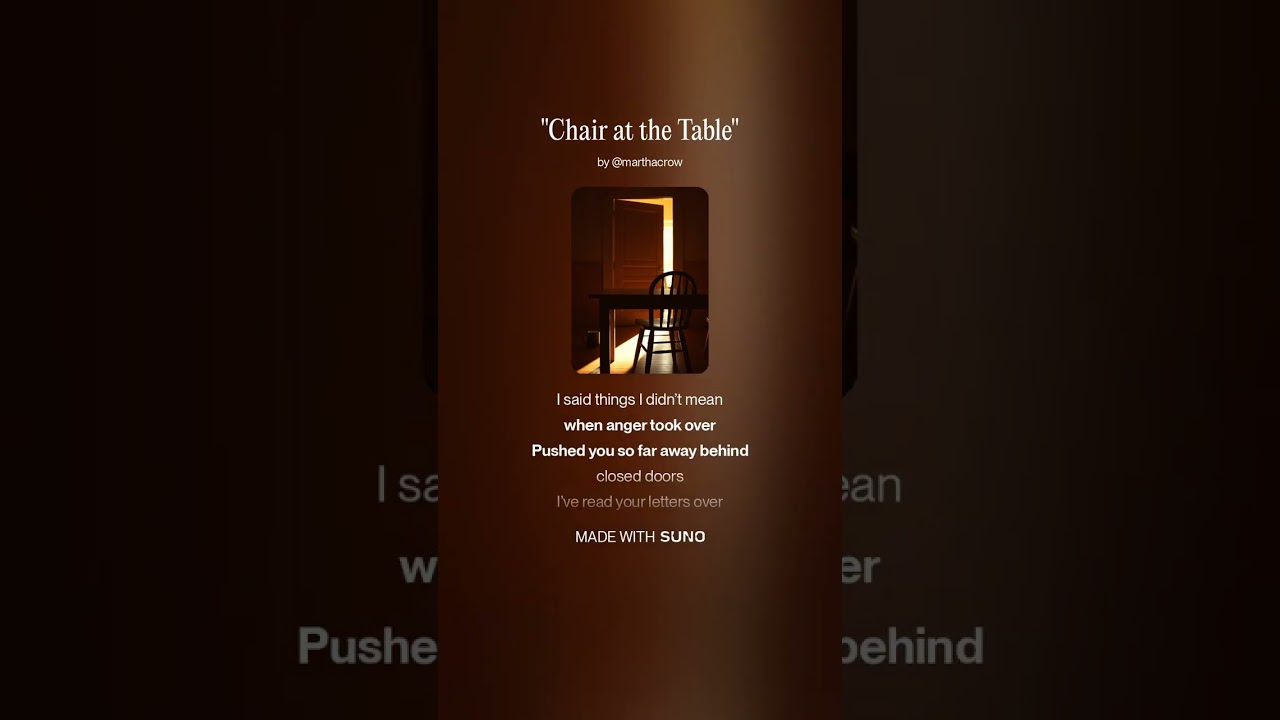 Chair at the Table