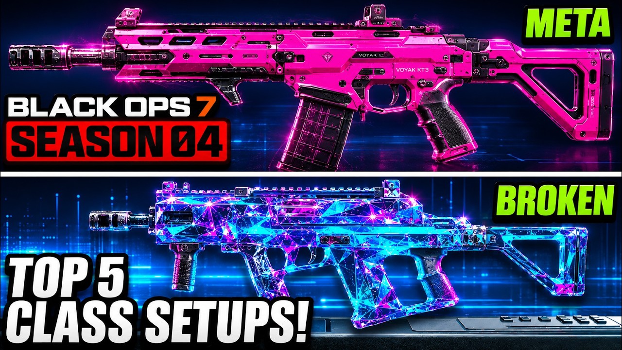 BLACK OPS 7 &mdash; 5 ЛУЧШИХ МЕТОВЫХ СБОРОК В 4-М СЕЗОНЕ! 🏆 (ТОП КЛАССЫ В BO7)