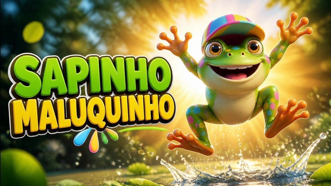Música Infantil Educativa para Crianças Dançar e Pular | Sapinho Maluquinho | Bellguinha Kids