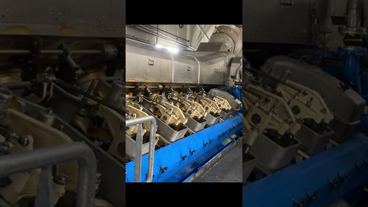 V12 Bergen engine shutdown and restart after ball valve change
