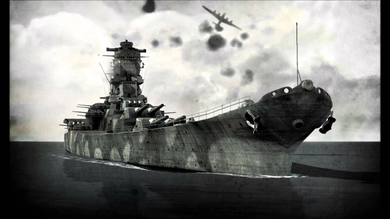 Battlestations Pacific-Super Yamato DLC Battleship Fleet vs Renown Fleet