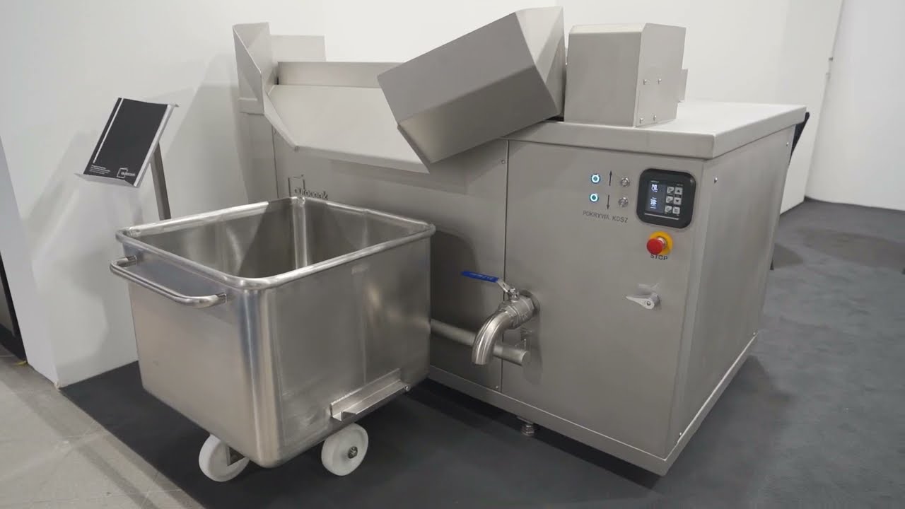 Kocioł warzelny z koszem wyładunkowym | Cooking boiler with unloading hopper Autocook