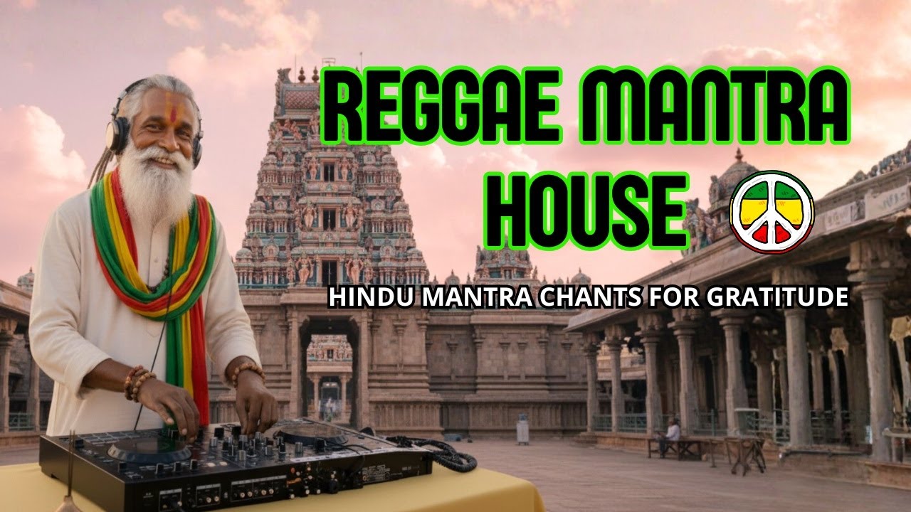 Ancient Indian Reggae Mantras | House Mix of Hindu Sanskrit Mantras for Gratitude & Blessings