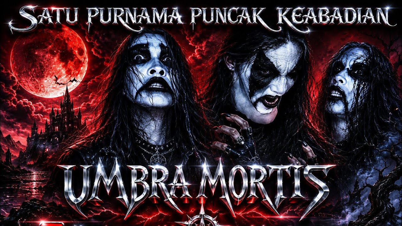 Umbra Mortis - Satu Purnama Puncak Keabadian + Lyrics (Metalik Klinik 6) Indonesian Black Metal
