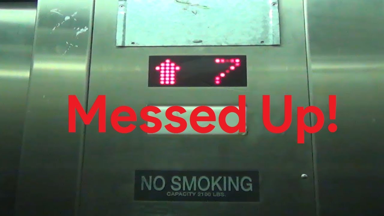 Junky Hydraulic Elevator - New Street Garage - Staunton, VA
