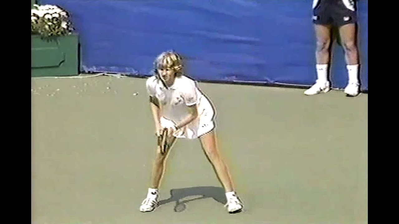 Steffi Graf vs. Martina Navratilova US Open 1985 SF (first meeting) ⭐