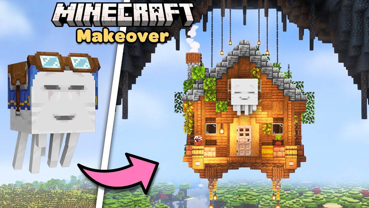 I Built a House For The Happy Ghast in Minecraft Makeover