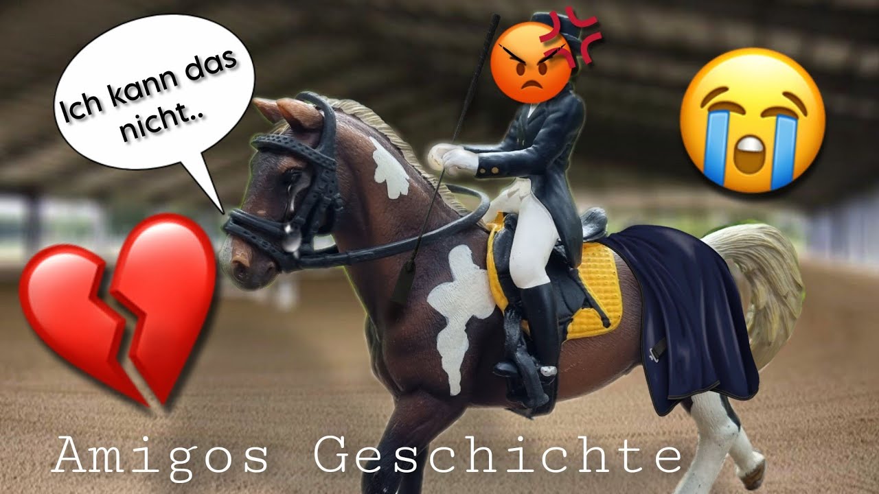 Die traurige Geschichte eines Turnierpferdes namens Amigo💔Schleich