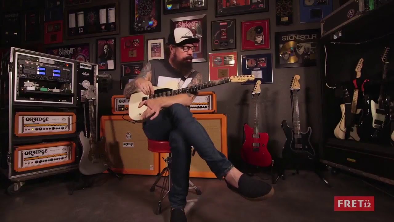 Slipknot - Dead Memories (Guitar Lesson by Jim root)