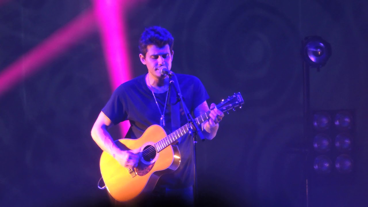 Neon: John Mayer 10/7/18 Modell Lyric Baltimore, MD