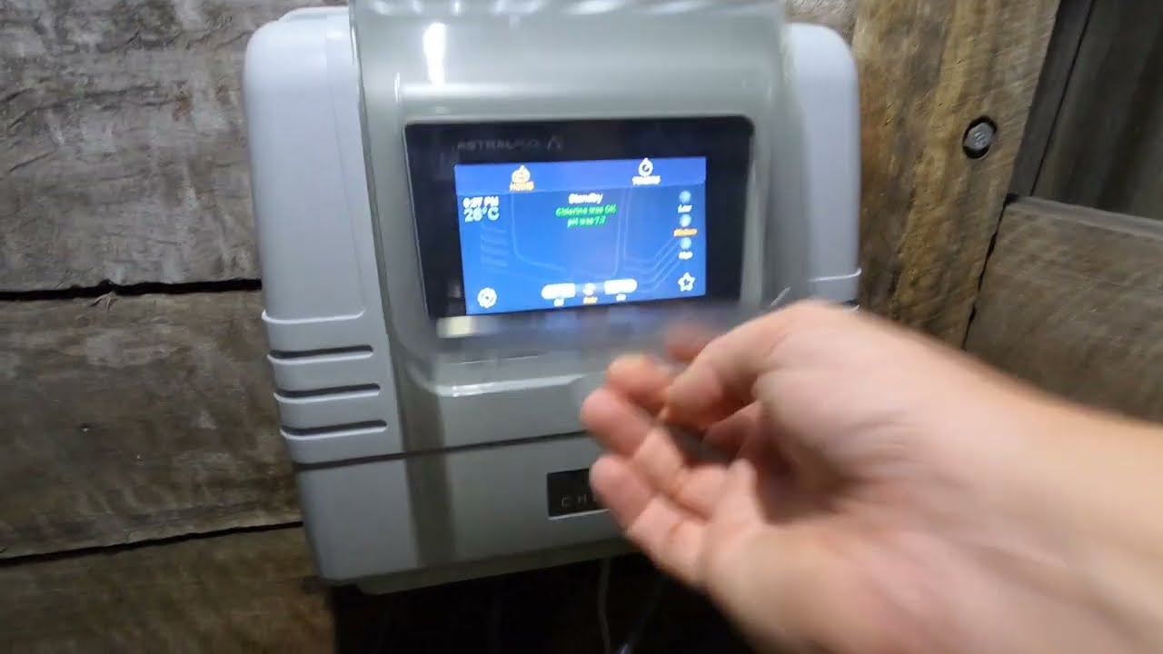 Astral Halo Chlorinator Hidden System Menu