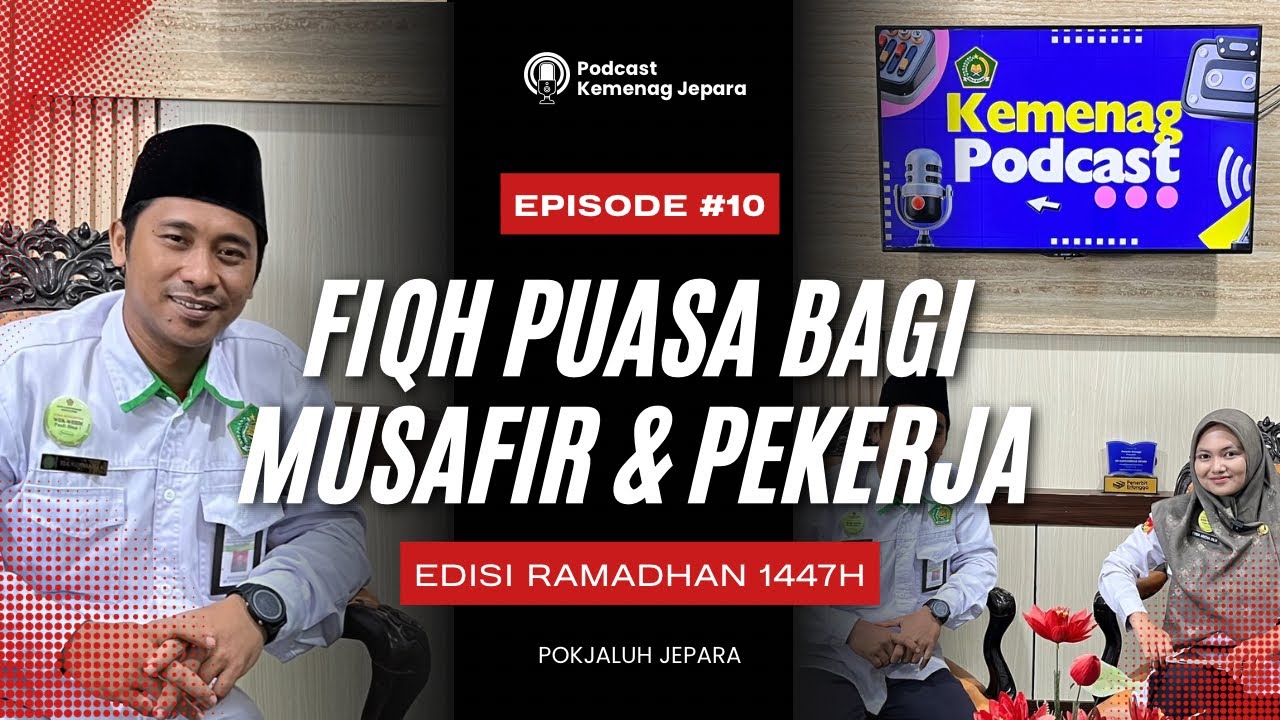 🟢 Fiqh Puasa bagi Musafir, Pekerja dan Orang Sakit | Iga Kurniawan, S.H. | Dialog Ramadhan 1447 H
