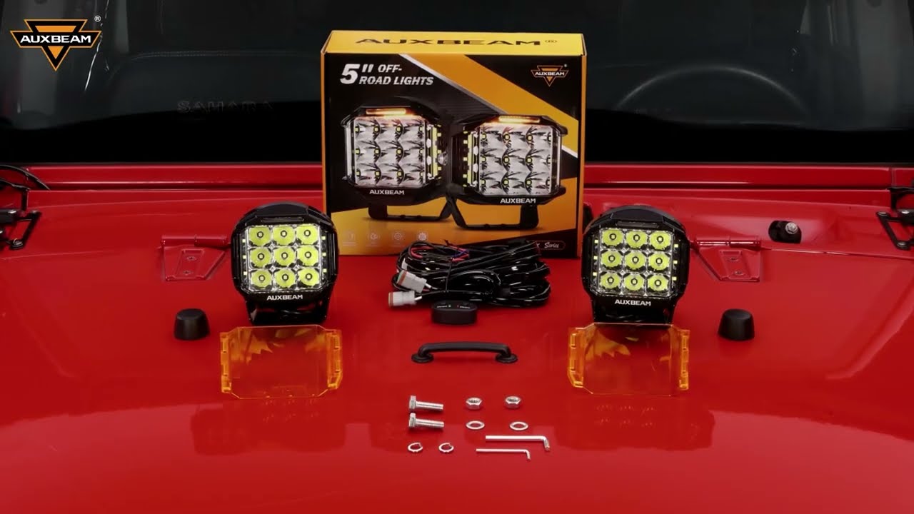 INSTALLATION GUIDE: How to Mount & Wire Your AUXBEAM V-Max Lights