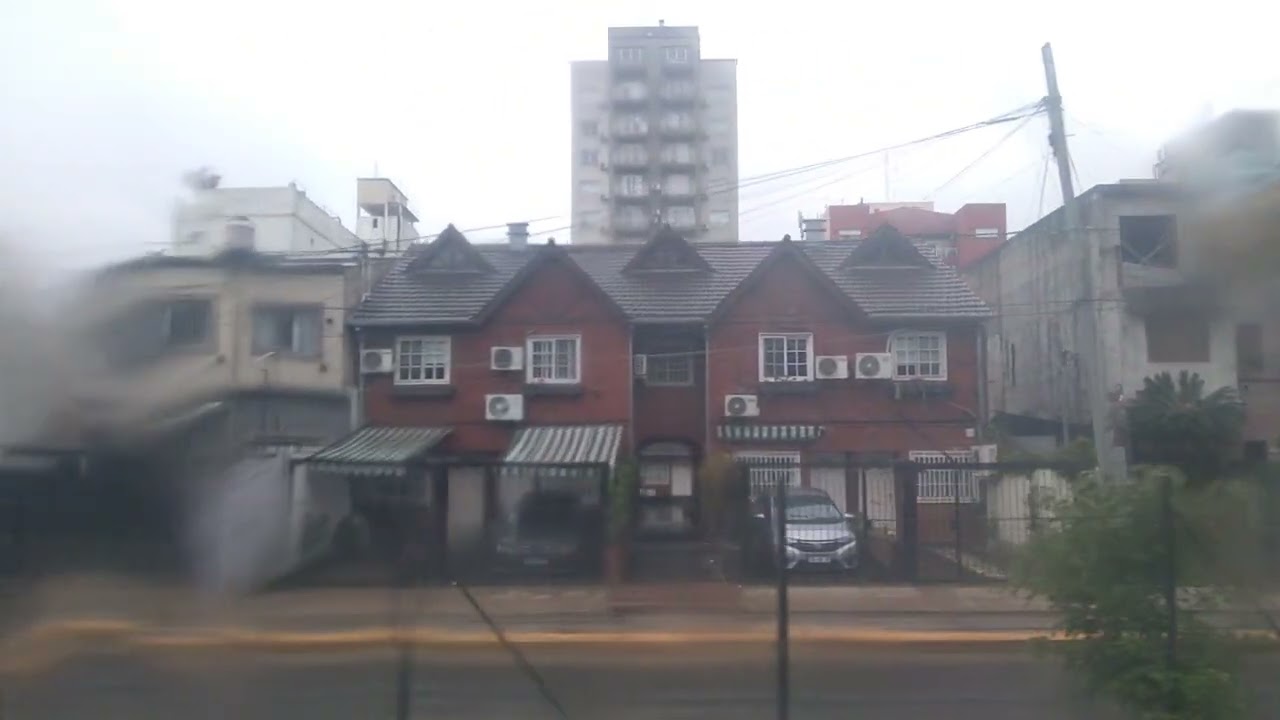 Tramo entre 2 estaciones del ferrocarril mitre