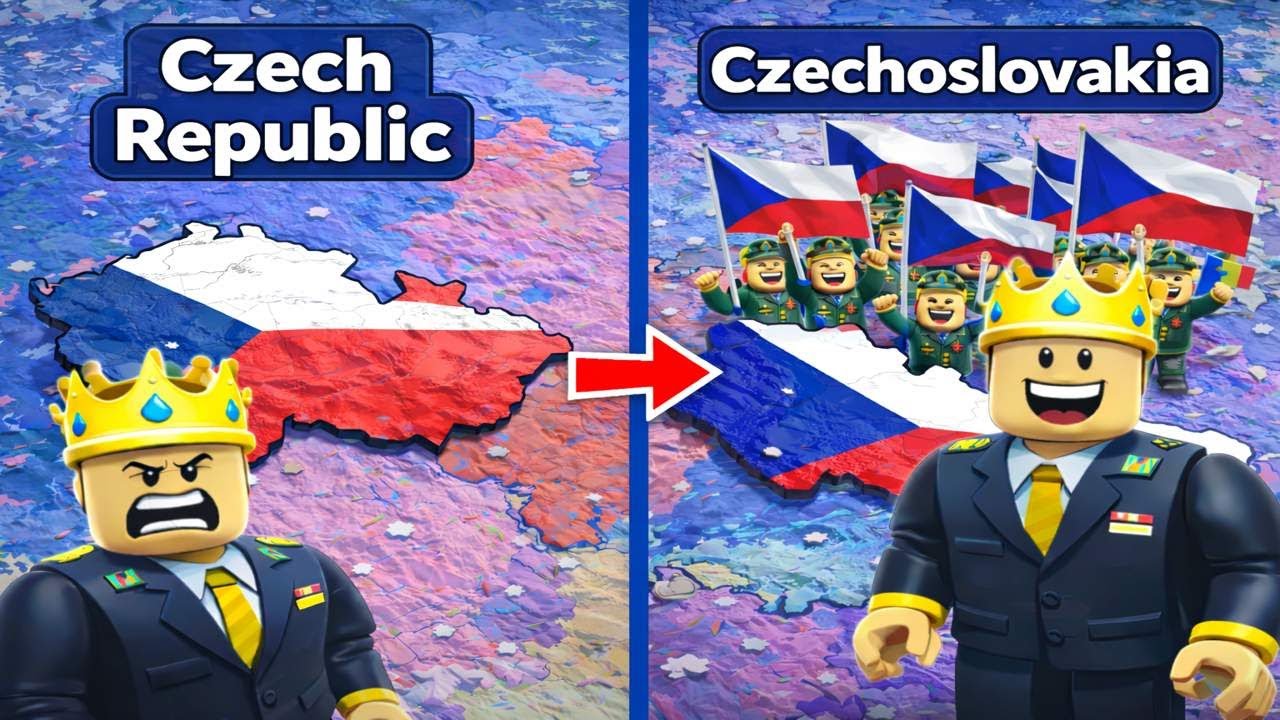 I tried to form Czeshoslovakia in Control Europe.