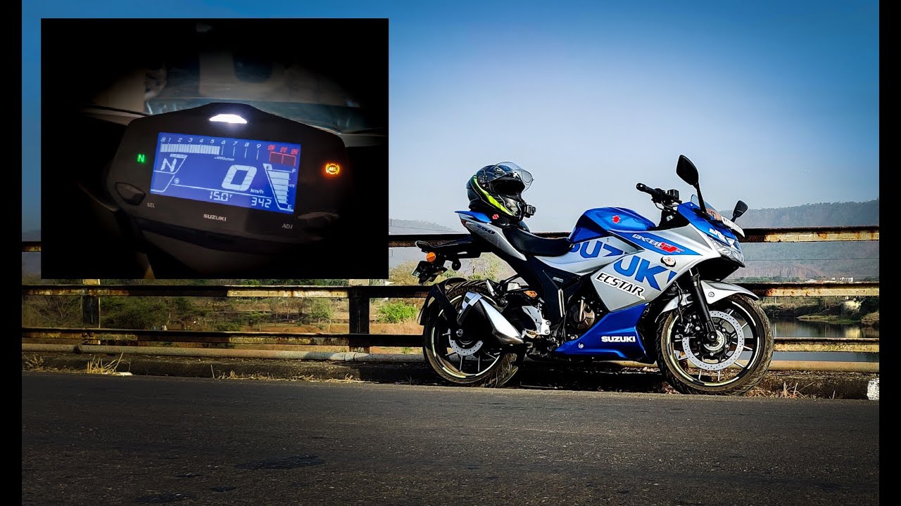 Suzuki Gixxer SF 250: Gear shift indicator & other dashboard features