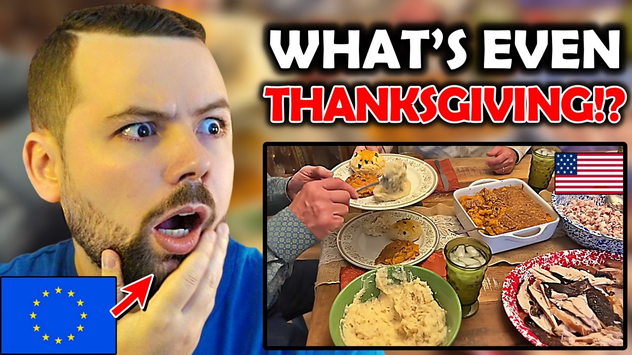 I Just Found What Americans Eat at Thanksgiving!