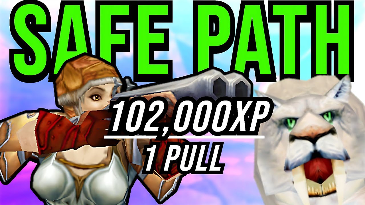 Hunter 100k XP AOE Farm 1 Pull (solo) LBRS | WoW Classic SoD