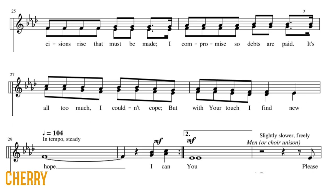 Ride the Morning Winds I Music Sheet I SA/TB Piano Accompaniment by CHERRY